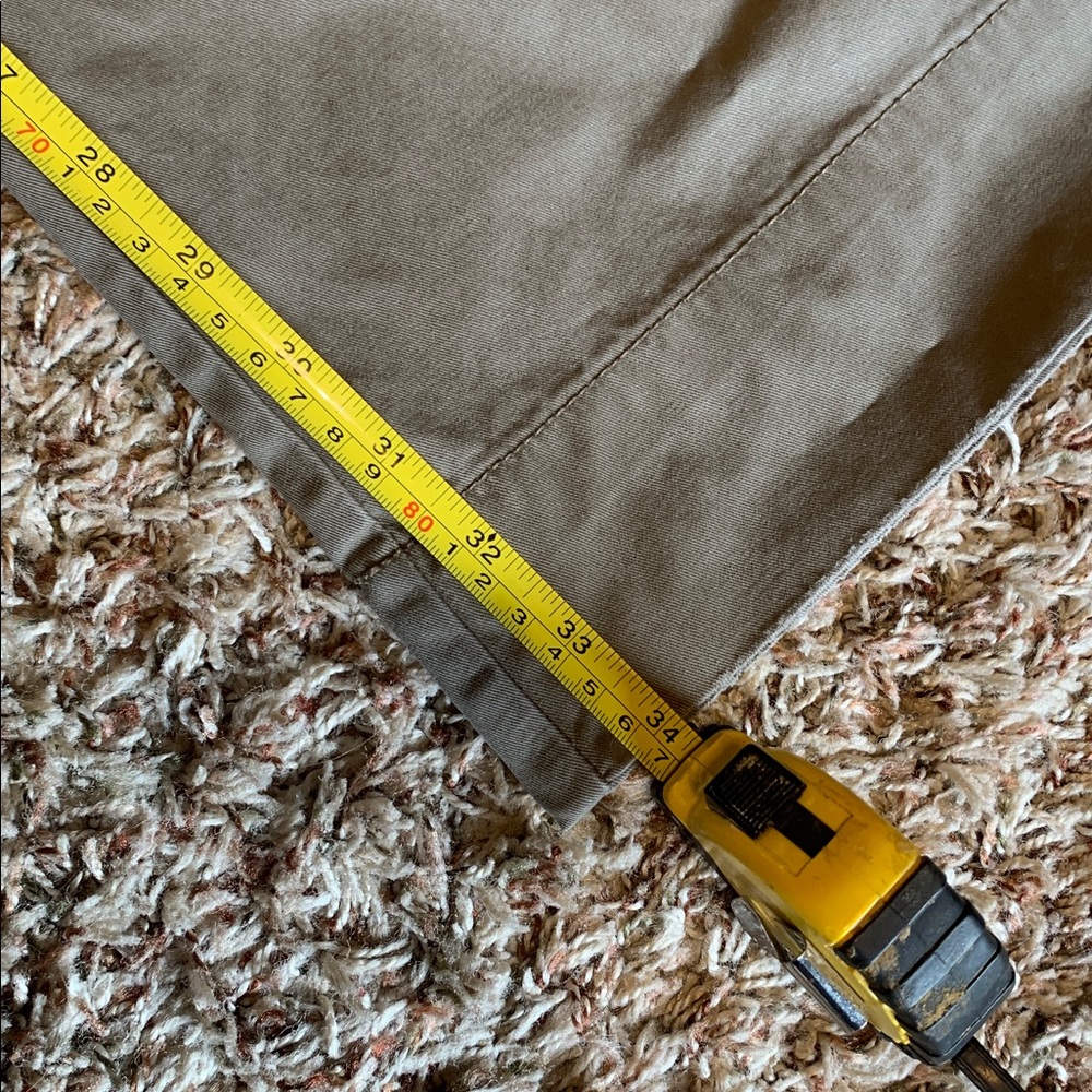 Gap Favorite chino trouser Classic Khaki Straight-Leg Pants 6 long - Picture 7 of 8